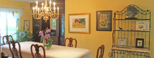 Kentucky bed and breakfast dining room
